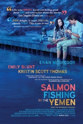 Salmon Fishing in the Yemen movie poster (2011) mouse pad