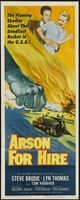 Arson for Hire movie poster (1959) t-shirt #MOV_8ac593a5
