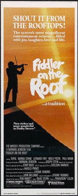 Fiddler on the Roof movie poster (1971) calendar
