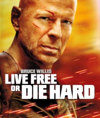 Live Free or Die Hard movie poster (2007) mouse pad