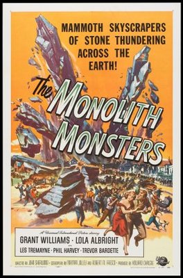 The Monolith Monsters movie poster (1957) tote bag