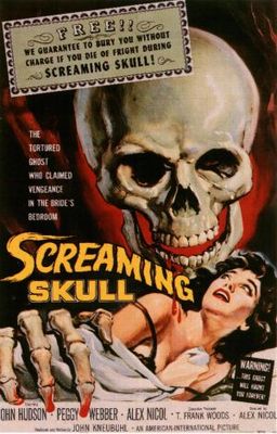 The Screaming Skull movie poster (1958) Longsleeve T-shirt