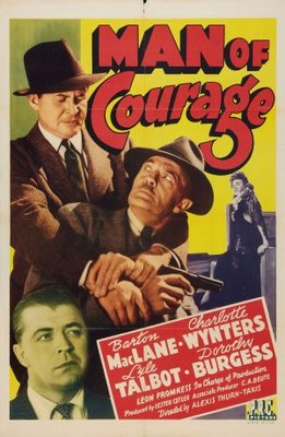 Man of Courage movie poster (1943) Longsleeve T-shirt