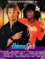 He's My Girl movie poster (1987) t-shirt #MOV_8bdee2f6