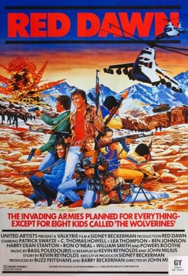 Red Dawn movie poster (1984) calendar