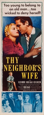 Thy Neighbor's Wife movie poster (1953) Tank Top