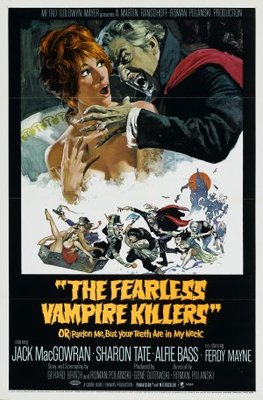 The Fearless Vampire Killers movie poster (1967) tote bag