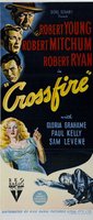 Crossfire movie poster (1947) Sweatshirt #672317