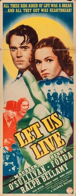 Let Us Live movie poster (1939) Tank Top