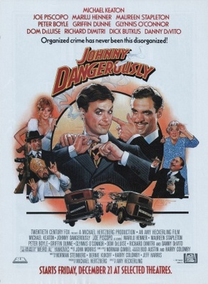 Johnny Dangerously movie poster (1984) mouse pad