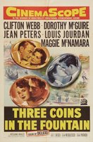 Three Coins in the Fountain movie poster (1954) Sweatshirt #694889
