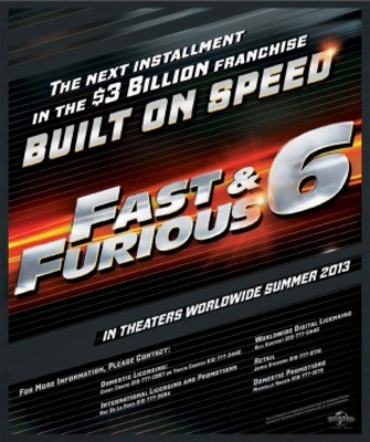 The Fast and the Furious 6 movie poster (2013) hoodie