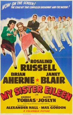 My Sister Eileen movie poster (1942) tote bag