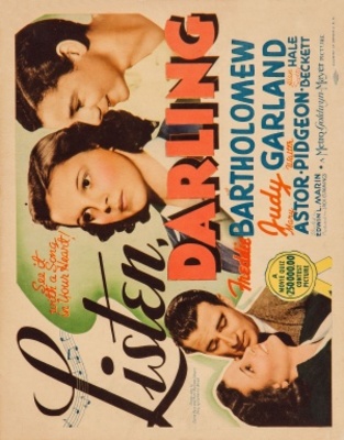 Listen, Darling movie poster (1938) mug