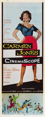 Carmen Jones movie poster (1954) poster
