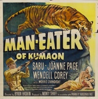 Man-Eater of Kumaon movie poster (1948) t-shirt #MOV_8d11ea55