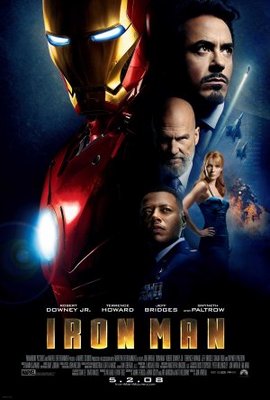 Iron Man movie poster (2008) Poster MOV_8d5ab2a5