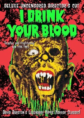 I Drink Your Blood movie poster (1970) Longsleeve T-shirt