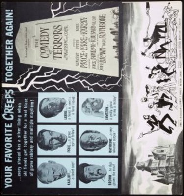 The Comedy of Terrors movie poster (1964) calendar