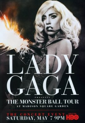 Lady Gaga Presents: The Monster Ball Tour at Madison Square Garden movie poster (2011) tote bag