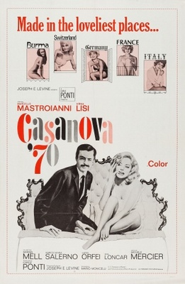 Casanova '70 movie poster (1965) tote bag