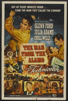 The Man from the Alamo movie poster (1953) Mouse Pad MOV_8dbece6b