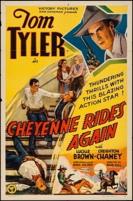 Cheyenne Rides Again movie poster (1937) tote bag