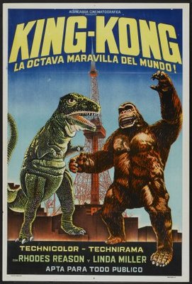 King Kong Escapes movie poster (1967) hoodie