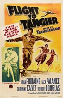 Flight to Tangier movie poster (1953) t-shirt #MOV_8e026c49