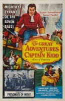 The Great Adventures of Captain Kidd movie poster (1953) t-shirt #MOV_8e1aca32