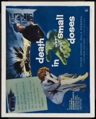 Death in Small Doses movie poster (1957) tote bag