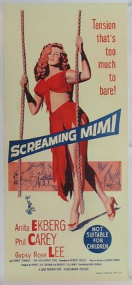 Screaming Mimi movie poster (1958) hoodie