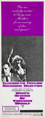 Who's Afraid of Virginia Woolf? movie poster (1966) poster
