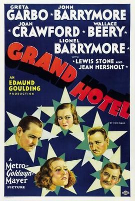 Grand Hotel movie poster (1932) mouse pad