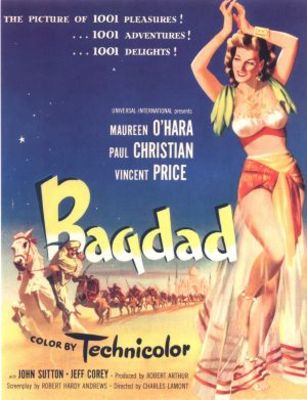 Bagdad movie poster (1949) Longsleeve T-shirt