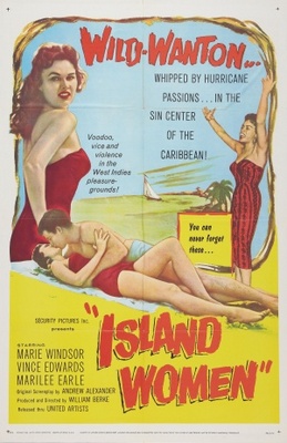 Island Women movie poster (1958) poster