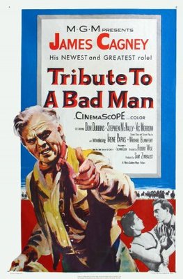 Tribute to a Bad Man movie poster (1956) Longsleeve T-shirt