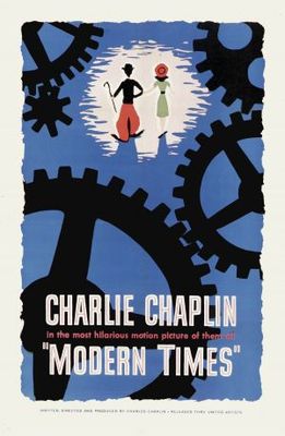 Modern Times movie poster (1936) tote bag