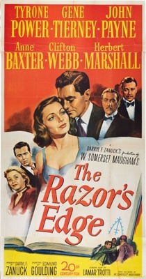 The Razor's Edge movie poster (1946) tote bag