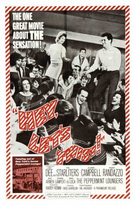 Hey, Let's Twist movie poster (1961) hoodie
