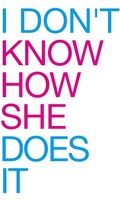 I Don't Know How She Does It movie poster (2011) Mouse Pad MOV_8f37dd2a