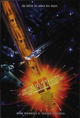 Star Trek: The Undiscovered Country movie poster (1991) Sweatshirt