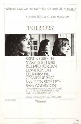 Interiors movie poster (1978) poster