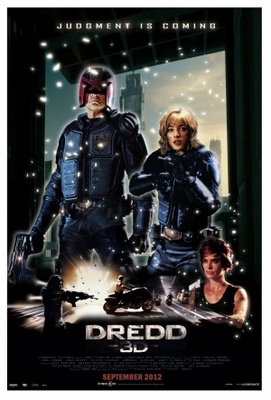 Dredd movie poster (2012) tote bag