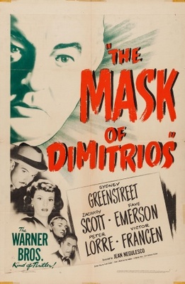 The Mask of Dimitrios movie poster (1944) tote bag