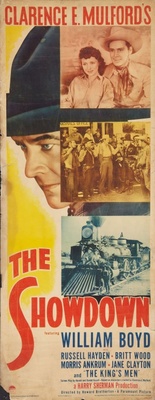 The Showdown movie poster (1940) tote bag