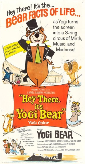 Hey There, Its Yogi Bear movie poster (1964) tote bag #MOV_8f8qmloh