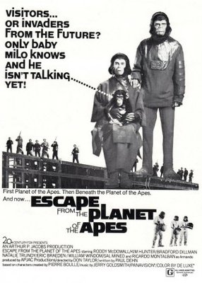 Escape from the Planet of the Apes movie poster (1971) poster