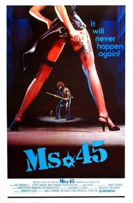 Ms. 45 movie poster (1981) tote bag