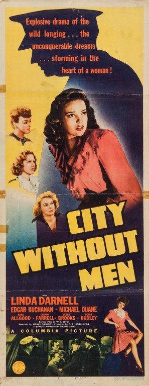 City Without Men movie poster (1943) tote bag